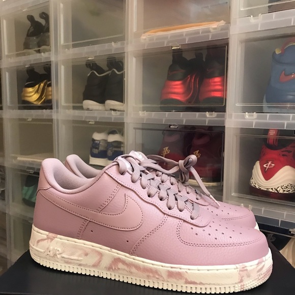 NIKE AIR FORCE 1 07 LV8 LEATHER ELEMENTAL ROSE - Picture 3 of 6